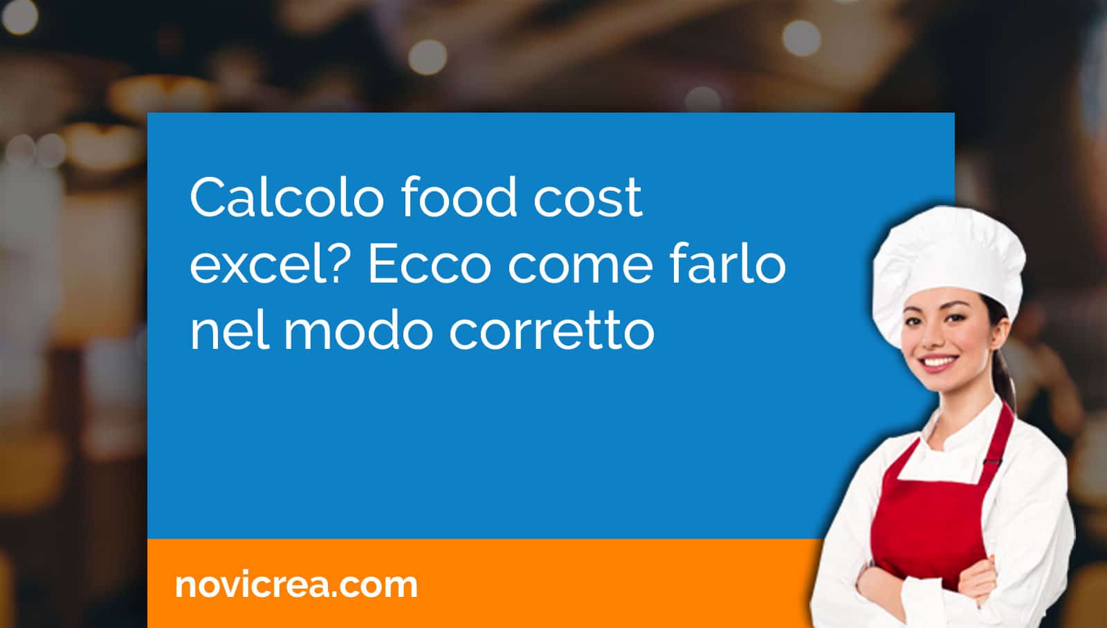 calcolo food cost excel