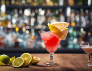 cocktail menu bar